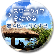 スローライフを始める 遊ぶ島から暮らす島
