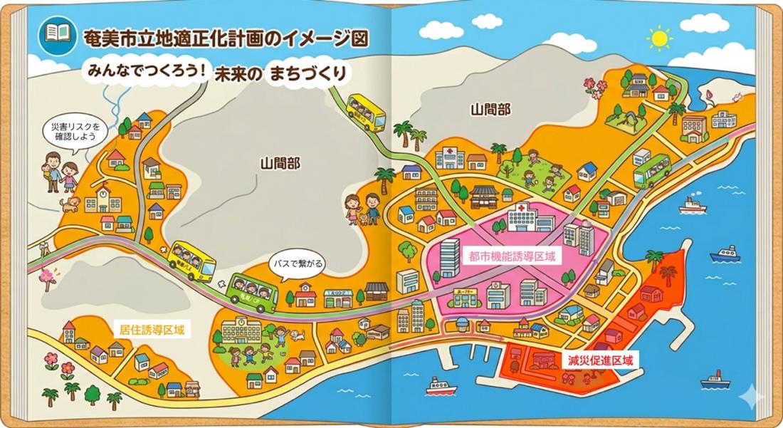 立地適正化計画のイメージ図