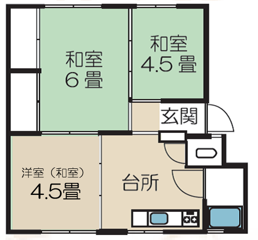 長浜の間取り図